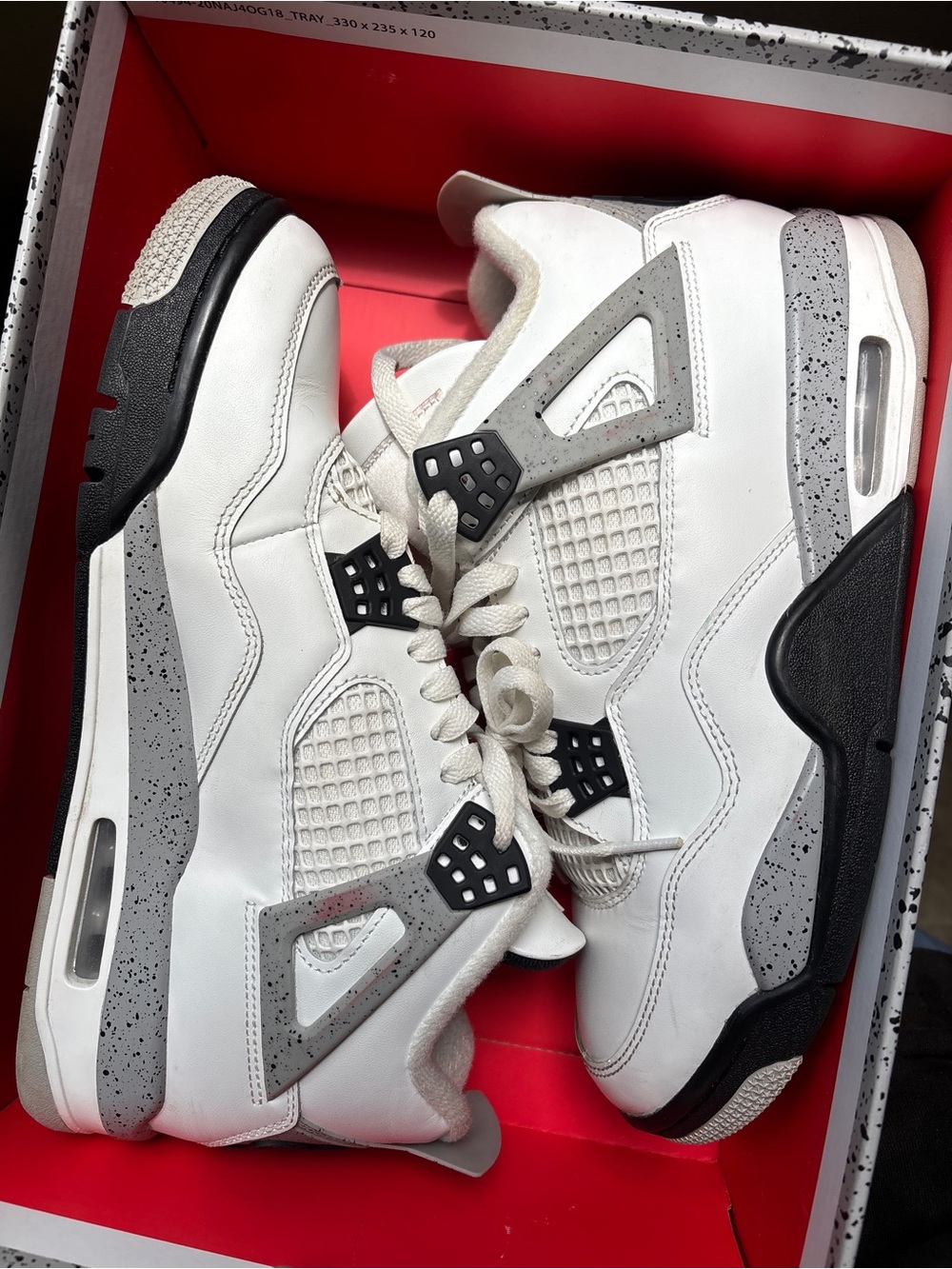 Nike Air Jordan 4 Retro White Cement (2025)
